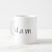 Mug Adam nom, pour Adam (Devant gauche)