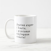 Mug Add Your Own Text & Names – Customisable Babcia (Gauche)