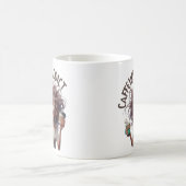 Mug Addict à la caféine - Crazy Caffeine Lady (Centre)