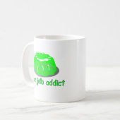 Mug Addict au Jello vert (Devant gauche)