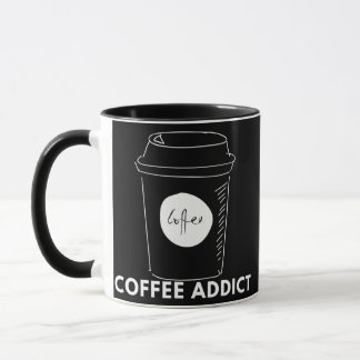 Mug Addict Café Cappuccino Espresso Latte Drinker
