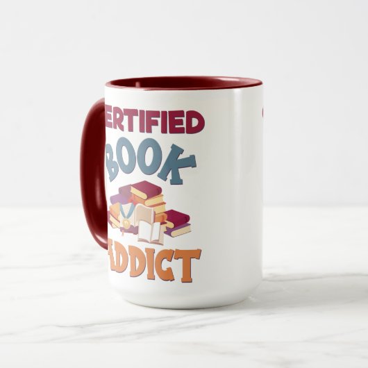 Mug Addict certifié (Devant gauche)