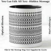 Mug Addict de golf Message caché Amusant nouveauté 111