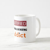 MUG ADDICT DE GRAMME CERTIFIÉ (Devant droit)