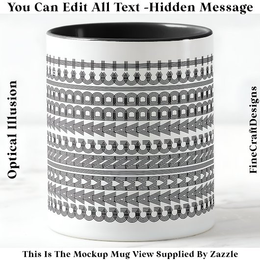 Mug Addict des jeux Message caché Amusant nouveauté 11