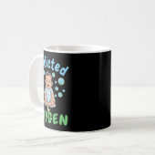 Mug Addicted To Oxygen Baby Funny Bubbles Quote Gift (Devant gauche)