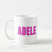 Mug Adele nom, pour Adele (Gauche)