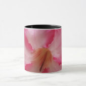 Mug Adenium rose fleurs blanches fleurs florales natur (Centre)