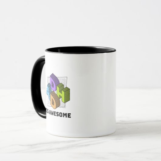 Mug ADHD est génial (Devant gauche)