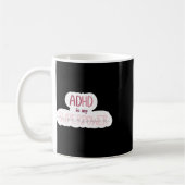 Mug Adhd Est Mon Sticker Superpower (Gauche)