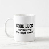 Mug Adieu drôle de collègue (Gauche)