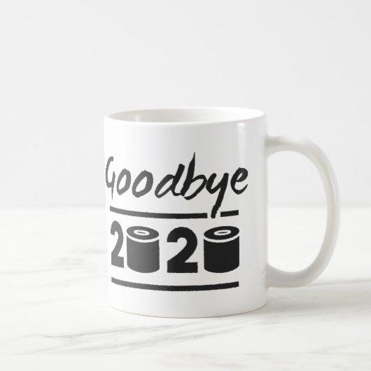Mug Adieu papier toilette 2020 - c’est fini (Droite)