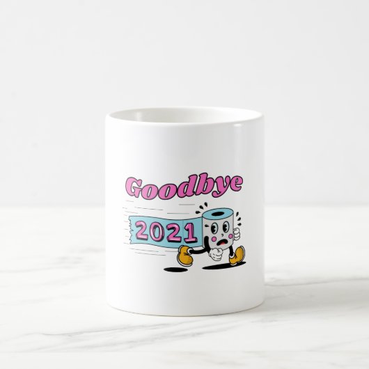 Mug Adieu rouleau papier Toilet 2021 (Centre)