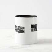 Mug Adieu tension bonjour pension (Centre)