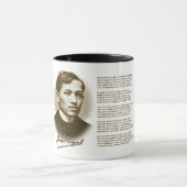 Mug Adios du mois passé de Jose Rizal MI (Centre)