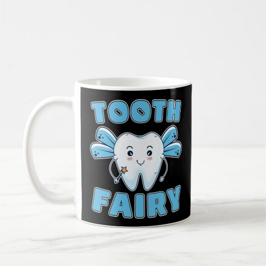 Mug Adjoint dentaire Étudiant Dentiste Fée de dents (Gauche)