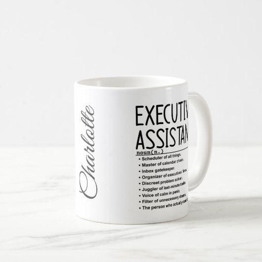Mug Adjoint exécutif (Devant droit)