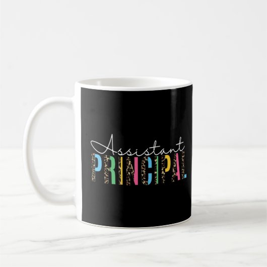 Mug Adjointe principale des femmes Retro Boho Cheetah  (Gauche)