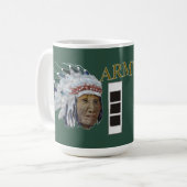 Mug Adjum de l'Armée de terre-3-Tête indienne (Devant gauche)