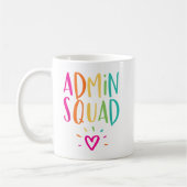 Mug Admin Squad Administrateur Appréciation School Adm (Gauche)
