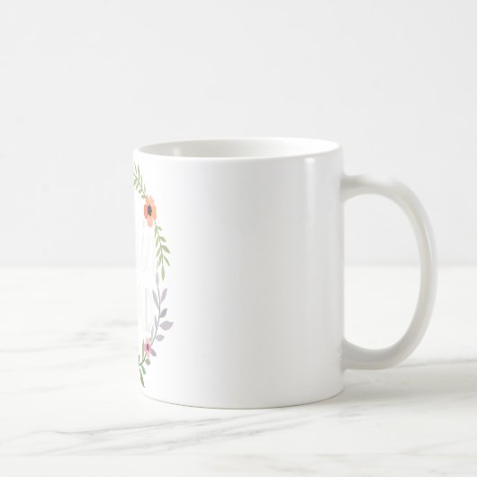 Mug Admin Squad Cute Floral Office Squad Secret de l'é (Droite)