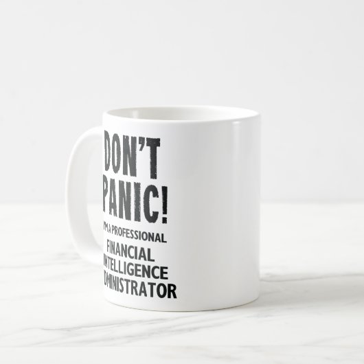 Mug Administrateur Financial Intelligence (Devant gauche)