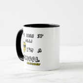 Mug Administrateur scolaire (Devant gauche)
