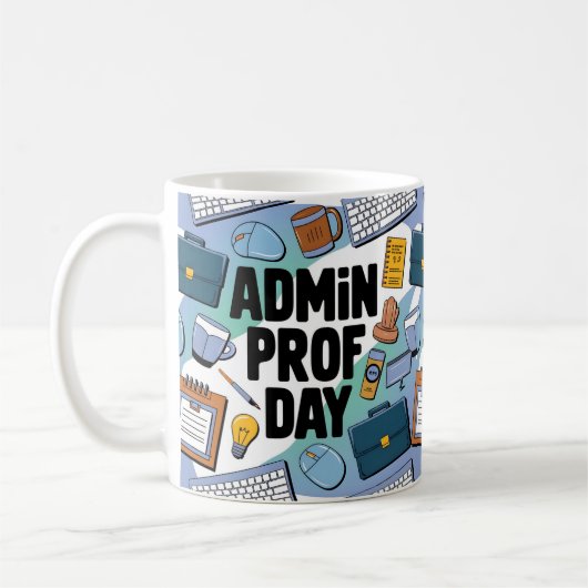 Mug Administrateurs : La colonne vertébrale du bureau (Gauche)