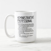 Mug Administrative professional (Gauche)