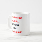 Mug admiratrice de Régina, fidèle (Devant gauche)