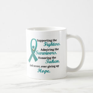 Mug Admirer de soutien honorant le CANCER 2 OVARIEN