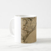 Mug Admission la Caroline du Nord 1775 d'Ocracoke (Devant gauche)