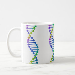 Mug ADN en double hélice