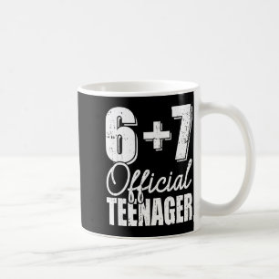 Mug ado de 13 ans six seven meme 67 anniversaire 