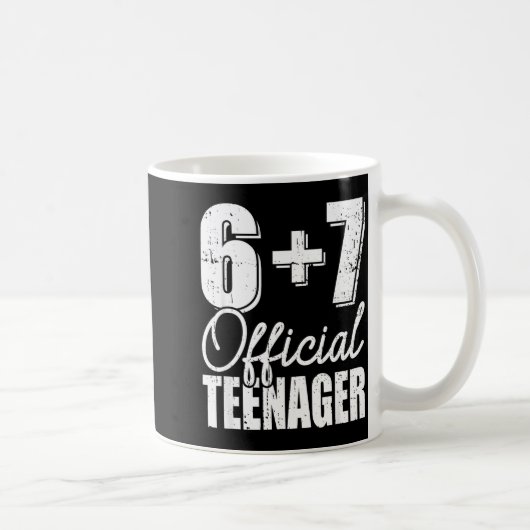 Mug ado de 13 ans six seven meme 67 anniversaire  (Droite)