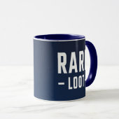 Mug Ado Garçon Gamer Rare Loot Dark Blue Slogan (Devant droit)