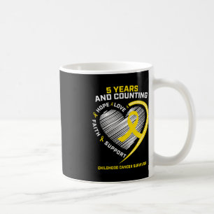 Mug Ado Garçons Filles Enfants 5 ans Or Enfance Cancer