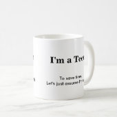 Mug Ado - supposez que j'ai raison (Devant droit)
