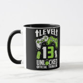 Mug Adolescent officiel 13e anniversaire niveau 13 dév (Gauche)