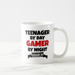Mug Adolescent par Joueur de jour par nuit