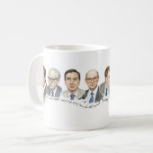 Mug Adolfo Suarez y su Staff (Devant gauche)