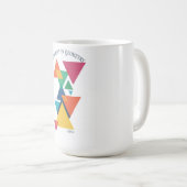 Mug ADOM Tee-shirt à manches longues Geometric Art (Devant droit)