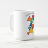 Mug ADOM Tee-shirt à manches longues Geometric Art (Devant gauche)