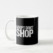 Mug Adopt Don't Shop As An Animal Rescue (Gauche)