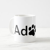 Mug Adopta (Devant gauche)