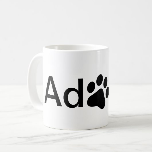 Mug Adopta (Devant gauche)