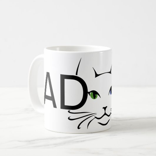 Mug Adopter le chat (Devant gauche)