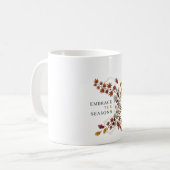 Mug Adopter les saisons Dynamique Branche botanique au (Devant gauche)