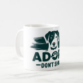 Mug Adopter ne pas acheter 2 (Devant gauche)