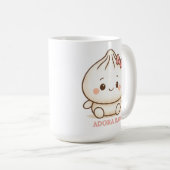 Mug Adora Bao | Illustration de Bao Bun Rose Mignon (Devant droit)